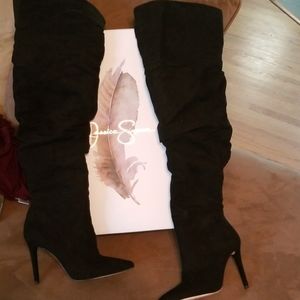 Brand new Jessica Simpson over the knee boots!